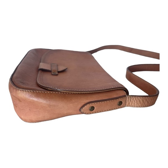 Frye Brown Leather Handbag - Crossbody- Shoulder Bag Purse - Picture 3 of 12